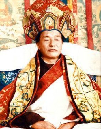 Portrait of H.H. Dudjom Rinpoche (The first Supreme Head of Ngagyur Nyingma Tradition)