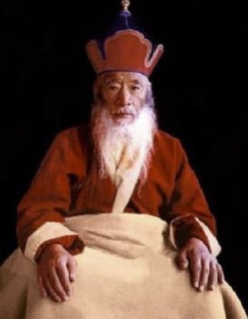 Portrait of H.H Chatral Sangae Dorjee Rinpoche