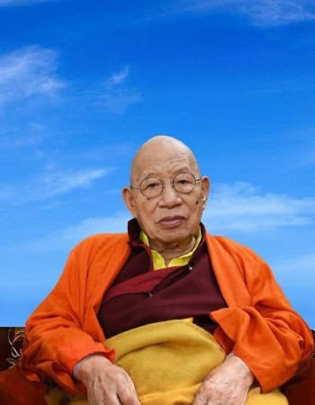 Portrait of H.H Dodrubchen Rinpoche
