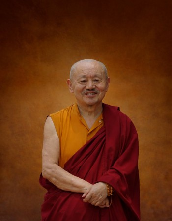 Portrait of Khenchen Tsewang Gyatso (Chief of Namdroling Monastry)